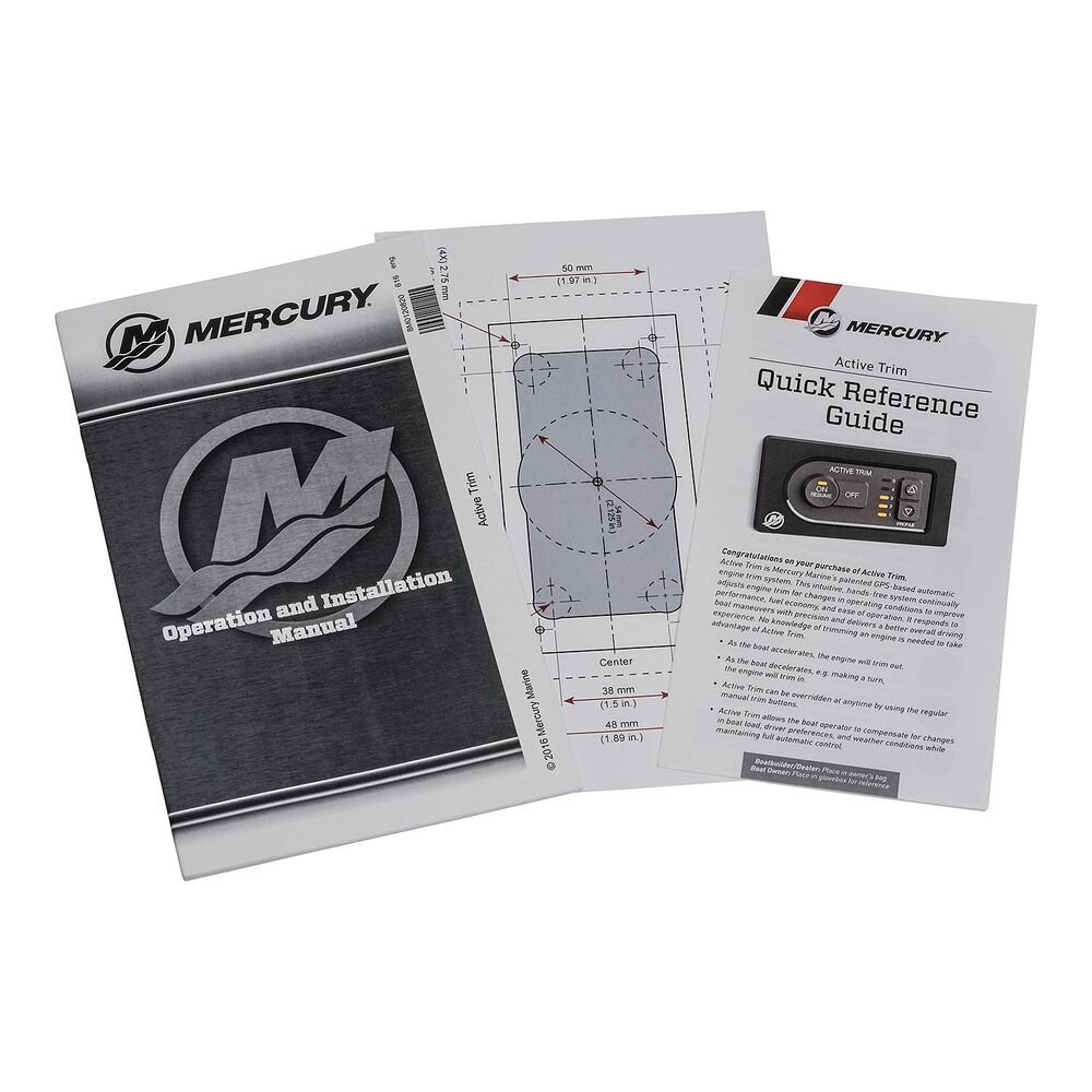 8M0111550 Active Trim Kit, Single-Engine MerCruiser Sterndrive
