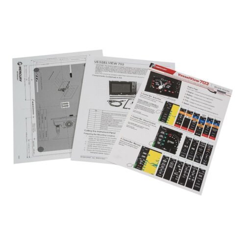 8M0124495 VesselView 703 7 In. Display, Single-Engine Mercury Outboard or MerCruiser Engines w/ SmartCraft