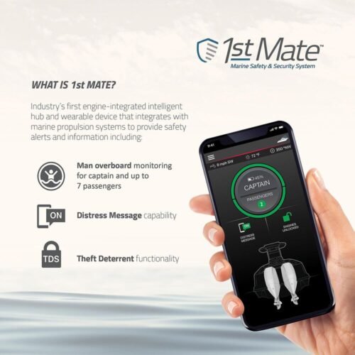 8M6007938 1st Mate Marine Safety and Security System Kit, Mercury SmartCraft Engines, 4-6 Engines