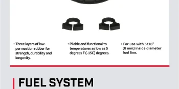 Mercury Primer Bulb 8M0061876 for 5/16-Inch (8mm) Inside Diameter Fuel Lines