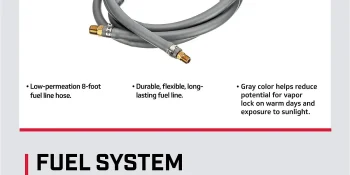 Mercury 5/16 in. (8mm) I.D. Fuel Line Assembly 8M0061891 8 Feet