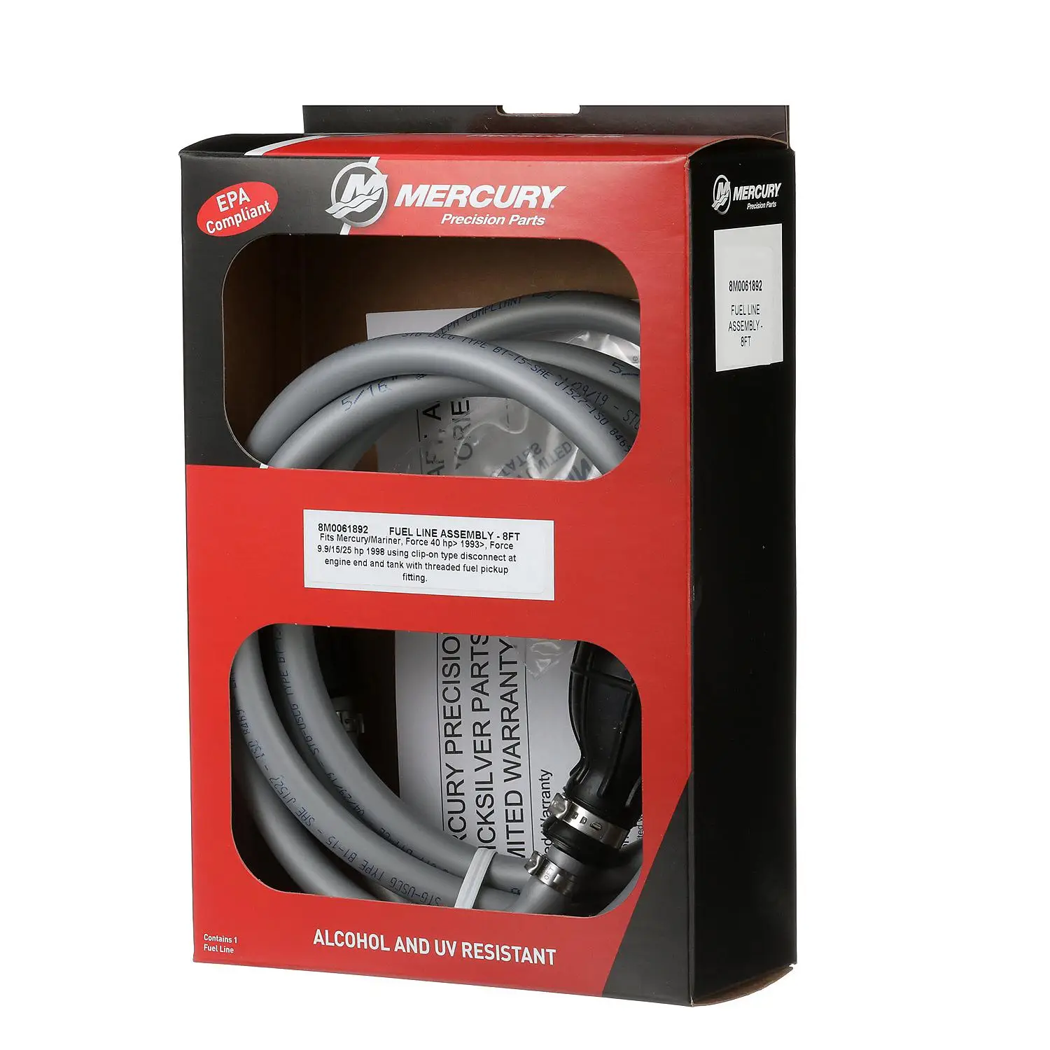 Mercury Fuel Line Assembly 8M0061892 for Select Mercury, Mariner and Force Outboards - Image 5