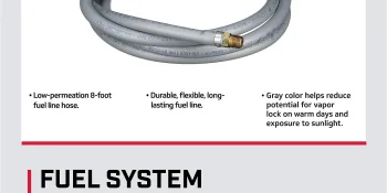 Mercury Fuel Line Assembly 8M0061892 for Select Mercury, Mariner and Force Outboards