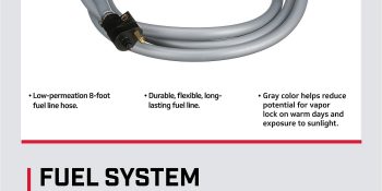Mercury Fuel Line Assembly 8M0061894 For Mercury and Mariner Outboards