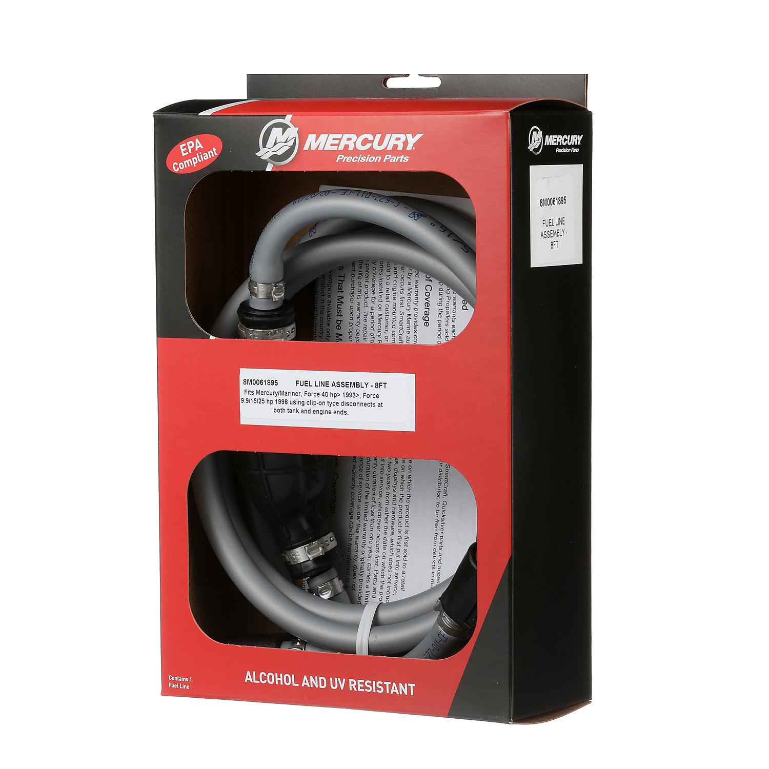 Mercury Fuel Line Assembly 8M0061895 for Select Mercury, Mariner and Force Outboards - Image 5