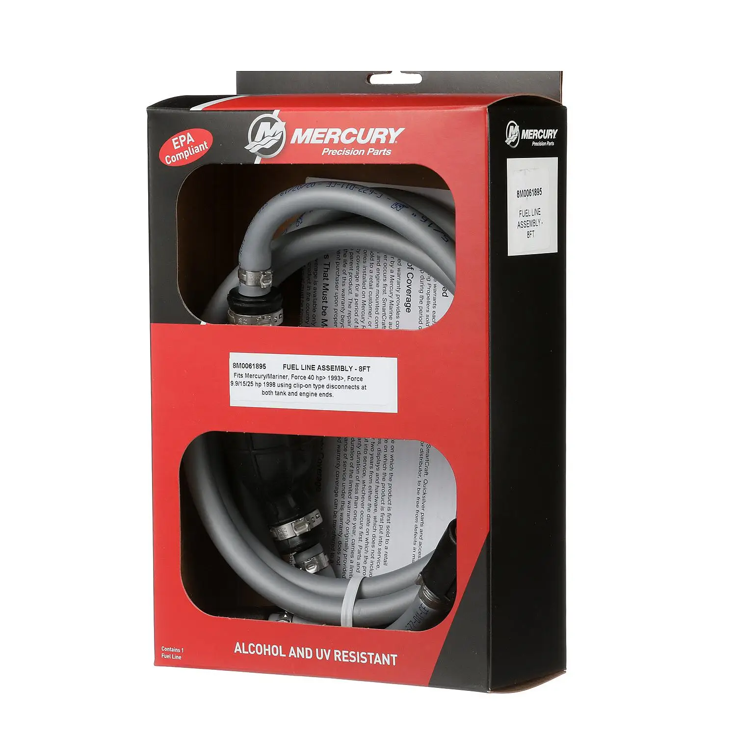 Mercury Fuel Line Assembly 8M0061895 for Select Mercury, Mariner and Force Outboards - Image 5