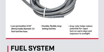 Mercury 5/16 in. (8mm) I.D. Fuel Line Assembly 8M0061896 12 Feet