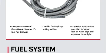 Mercury 5/16 in. (8mm) I.D. Fuel Line Assembly 8M0061896 12 Feet