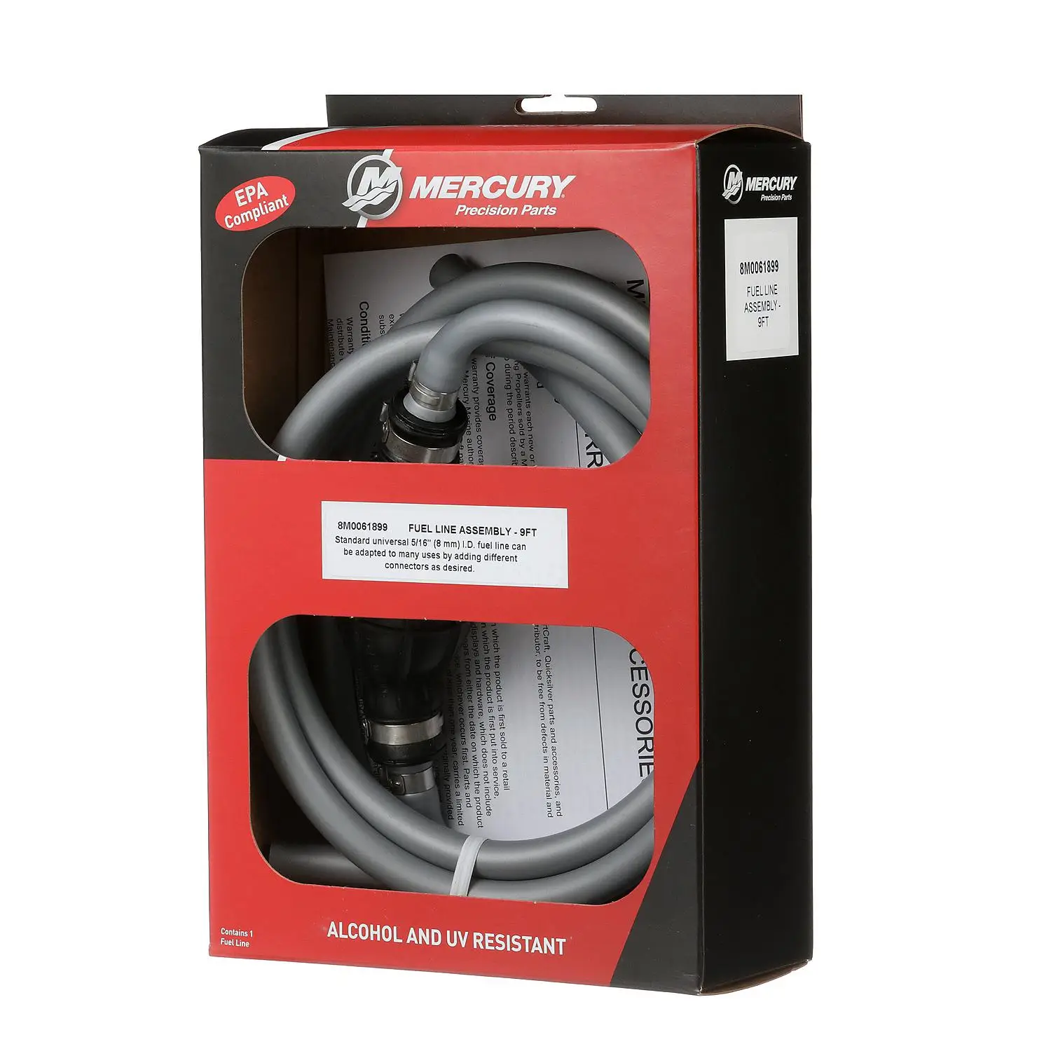 Mercury 5/16 in. (8mm) I.D. Fuel Line Assembly 8M0061899 9 Feet - Image 3