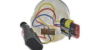 8M0065962 Coolant Temperature Gauge SmartCraft – Round – Gray