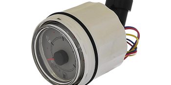 8M0065971 Fuel Level 2 Gauge SmartCraft – Round – Gray