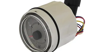 8M0065971 Fuel Level 2 Gauge SmartCraft – Round – Gray