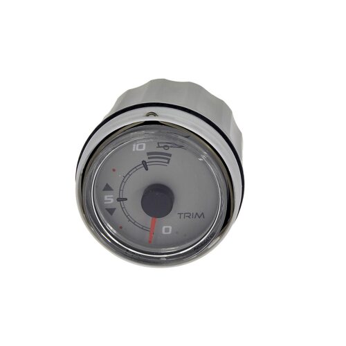 8M0065975 Engine Trim Indicator Gauge SmartCraft – Round – Gray