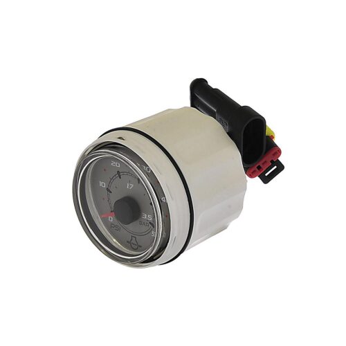 8M0065976 Water Pressure Gauge SmartCraft – Round – Gray