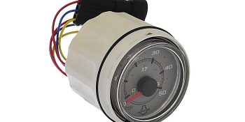 8M0065976 Water Pressure Gauge SmartCraft – Round – Gray