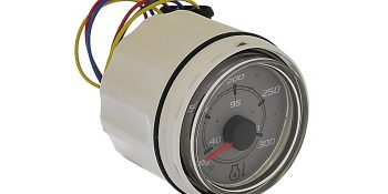 8M0065978 Oil Temperature Gauge SmartCraft – Round – Gray