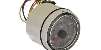 8M0065978 Oil Temperature Gauge SmartCraft – Round – Gray