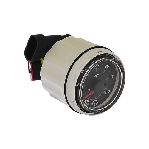 8M0069429 600 PSI Transmission Oil Pressure Gauge SmartCraft – Round – Black