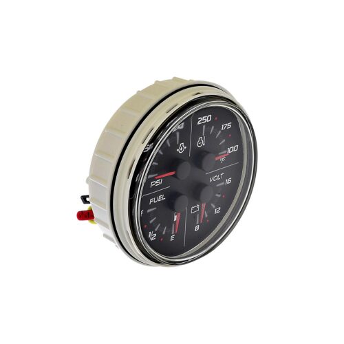 8M0069436 SmartCraft 4 In 1 Gauge SmartCraft – Round – Black