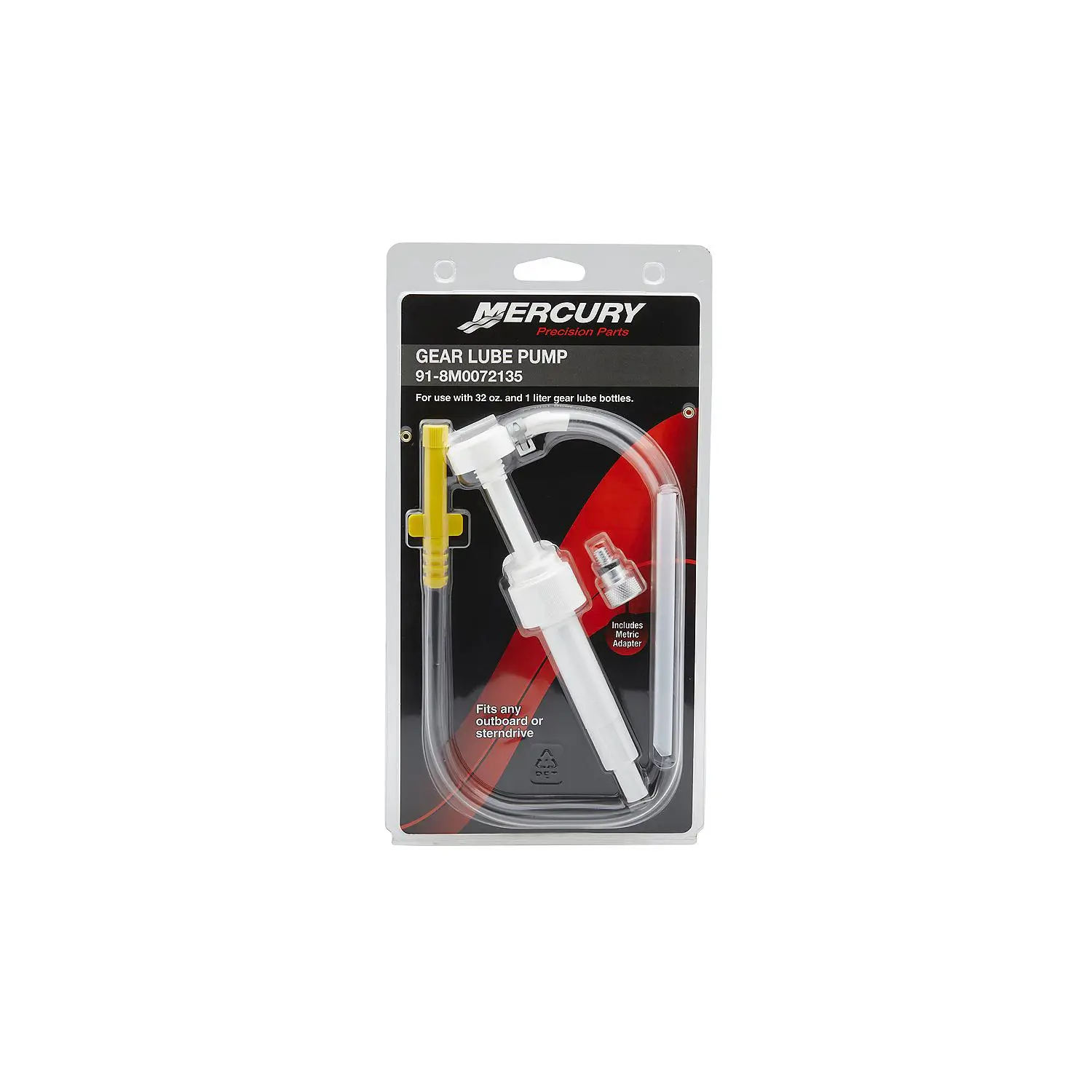 Mercury 8M0072135 Gear Lube Pump - Fits 1 Quart and 1 Liter Bottles - Image 2