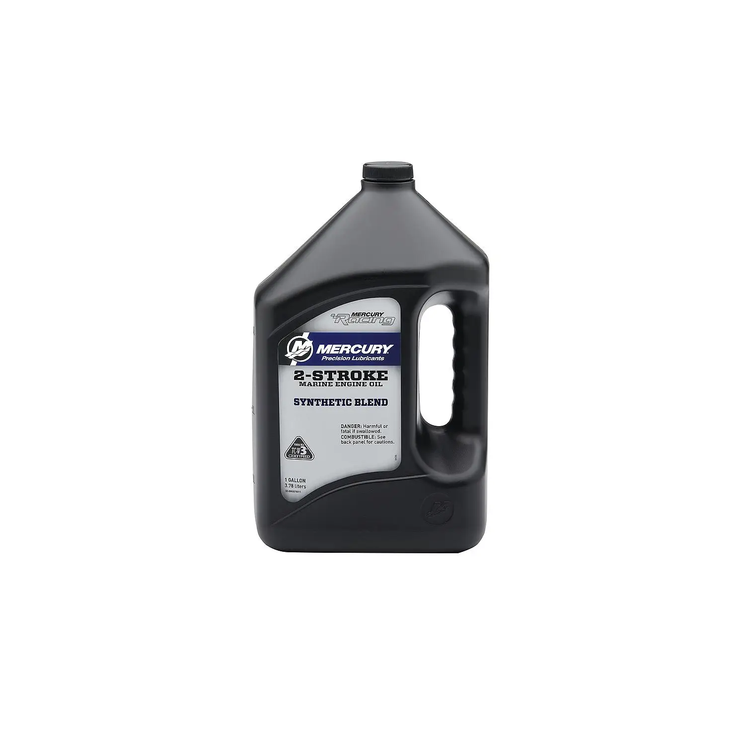 Mercury Racing 8M0078011 Synthetic Blend High Performance 2-Stroke Marine Engine Oil – 1 Gallon