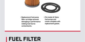 Mercury Fuel Filter 49088T2 for Select MerCruiser 4- and 6-Cylinder Gasoline Engines
