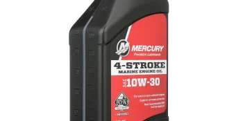 Mercury 8M0078625 SAE 10W-30 Mineral 4-Stroke Marine Engine Oil – 1 Quart Bottle