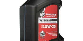 Mercury 8M0078626 SAE 10W-30 Mineral 4-Stroke Marine Engine Oil – 1 Gallon