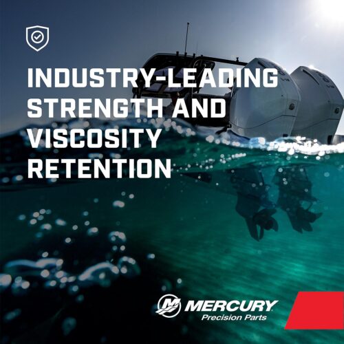 Mercury 8M0081917 SAE 25W-40 4-Stroke Outboard Oil Change Kit for Mercury 1.7L 75/90/115hp EFI Outboards