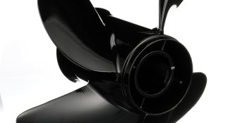 Mercury SpitFire 8M0084497 4-Blade Aluminum Propeller, 14” Diameter x 23” Pitch, Right-Hand Rotation