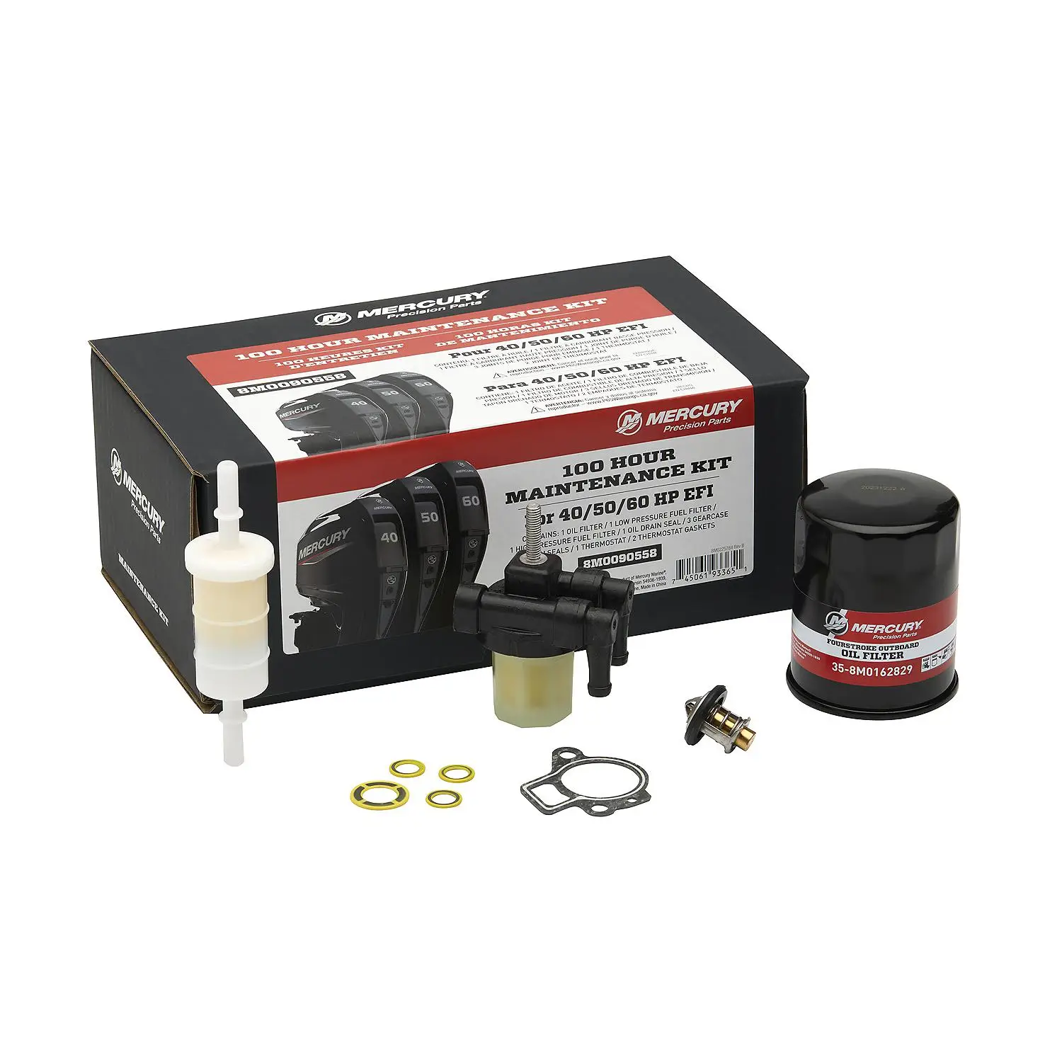 Mercury 40-60hp FourStroke EFI 100 Hour Maintenance Kit - Image 4