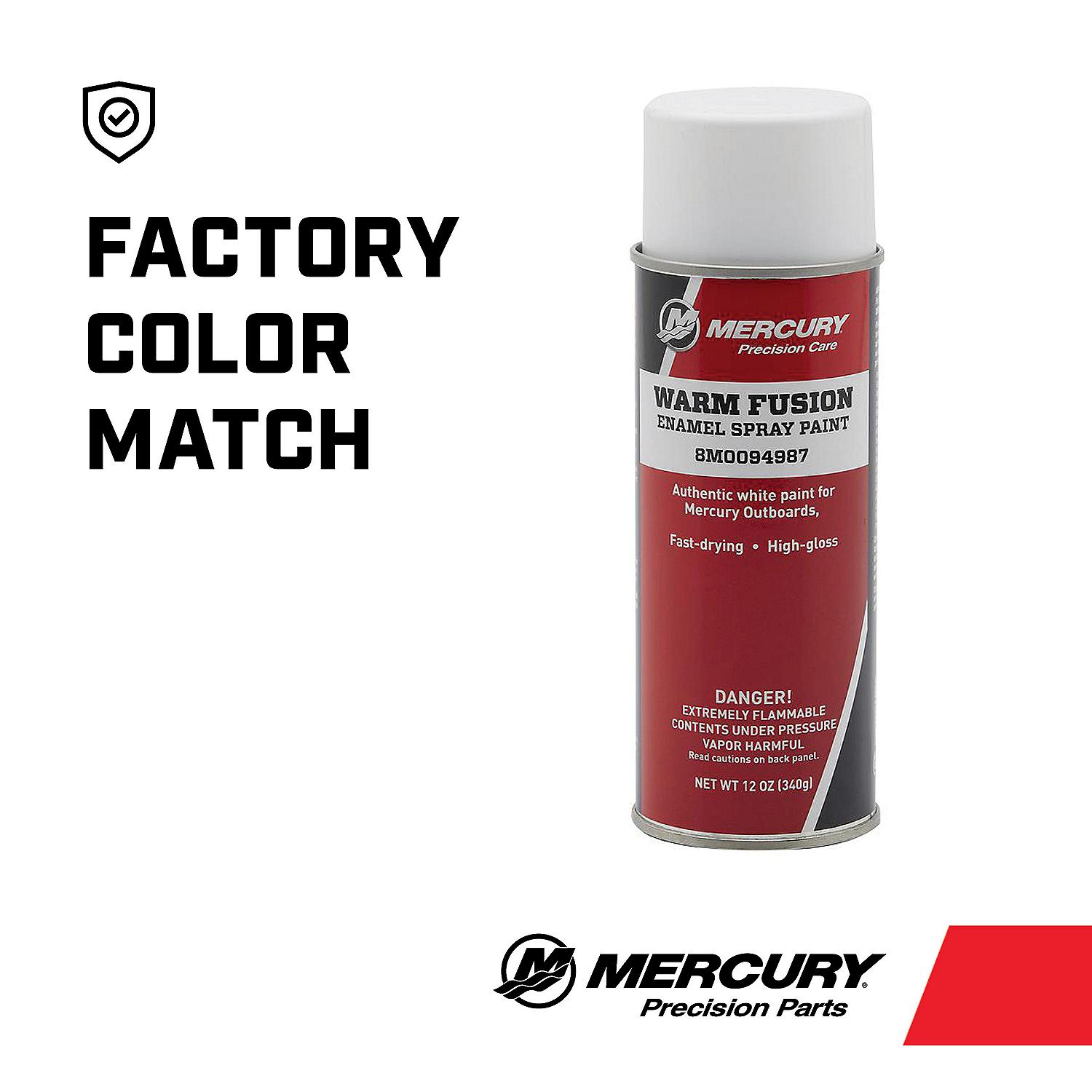 Mercury 8M0094987 Warm Fusion Enamel Spray Paint - 12 oz Spray Can - Image 4