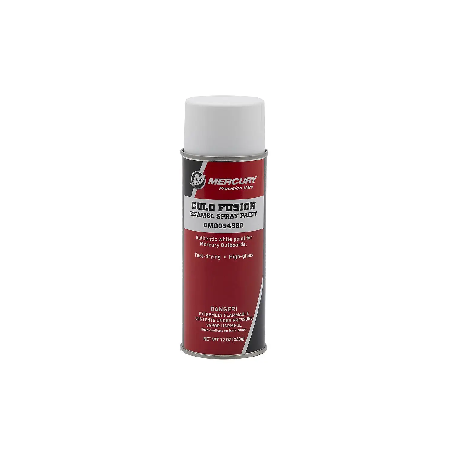 Mercury 8M0094988 Cold Fusion Enamel Spray Paint - 12 oz Spray Can - Image 2