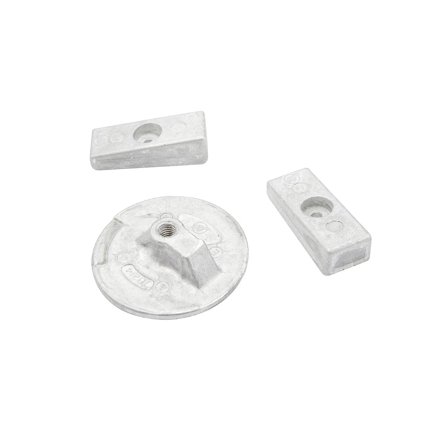 Mercury Aluminum Anode Kit 8M0107549 for Select Mercury and Mariner 75-150hp FourStroke Outboards - Image 2