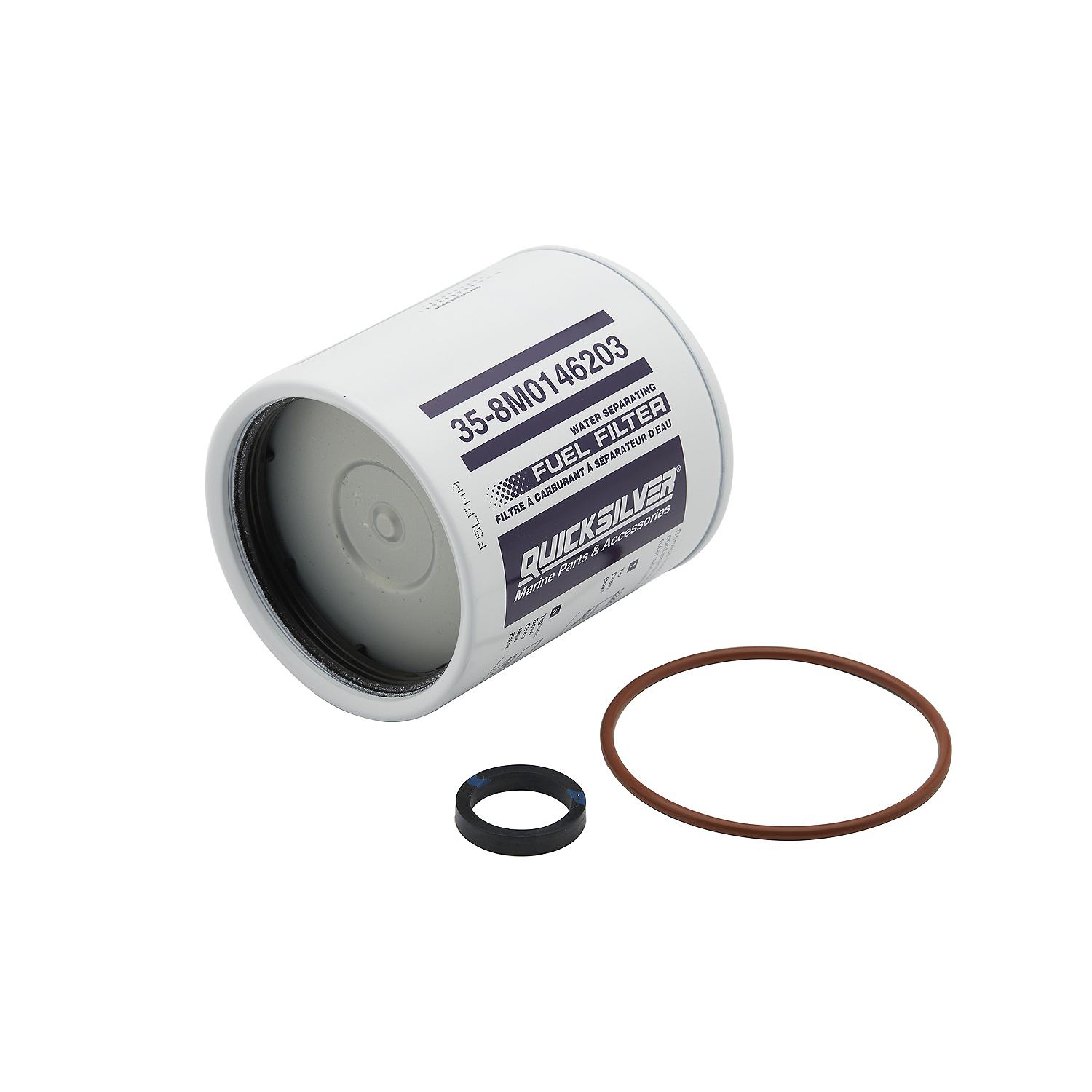Mercury Water-Separating Fuel Filter Kit 8M0113498 for Mercury L4 135‑200hp Verado Outboards