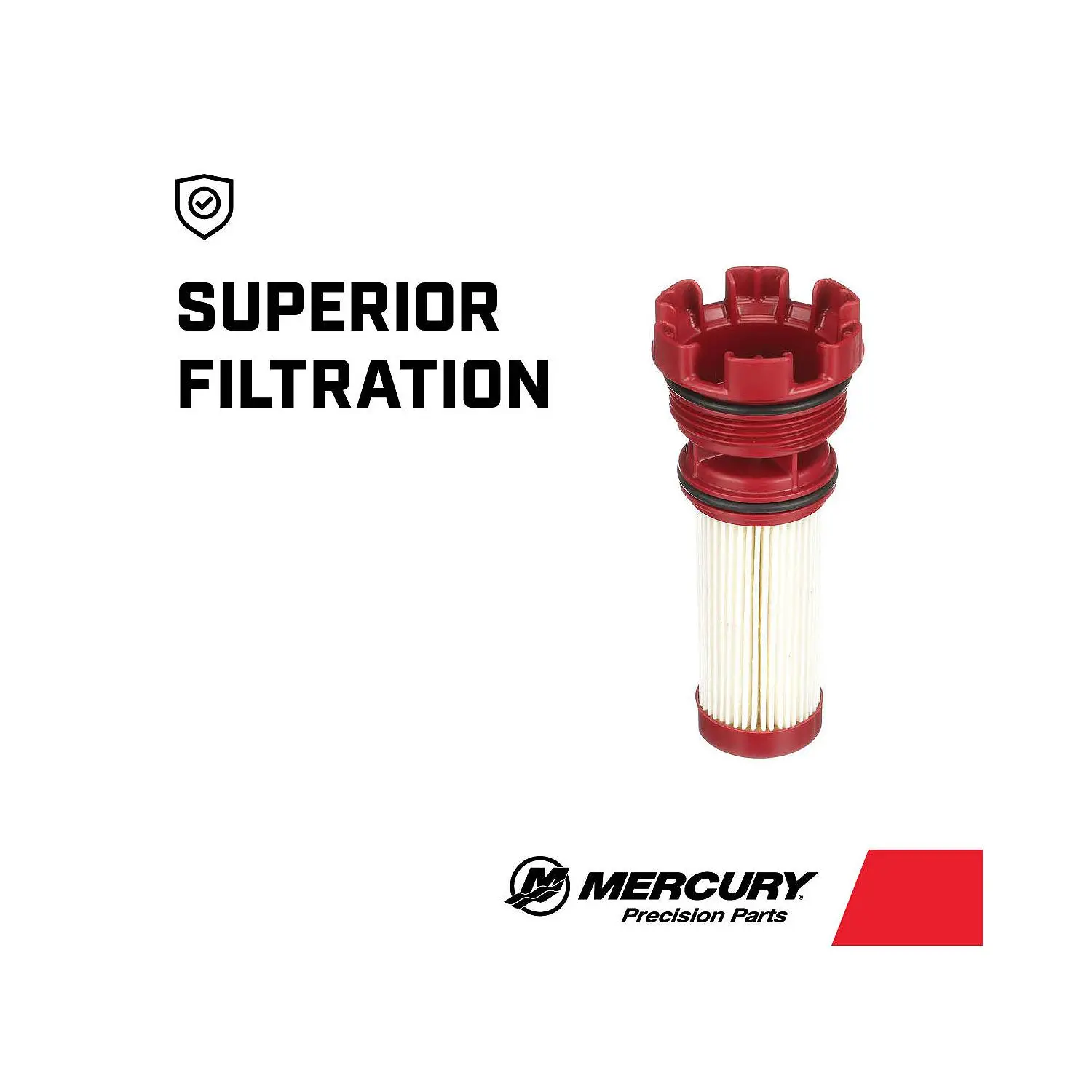 Mercury Replacement On Board Fuel Filter 8M0122424 for Mercury 135-200hp L4 Verado, L6 200‑300hp Verado, and 1.5L and 3.0L DFI Outboards - Image 4