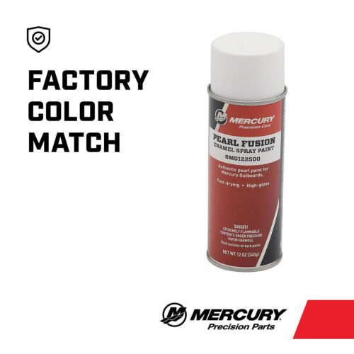 Mercury 8M0122500 Pearl Fusion Enamel Spray Paint – 12 oz Spray Can