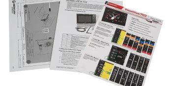 8M0124495 VesselView 703 Seven Inch Display – Single Engine Mercury Outboard or MerCruiser Engine with SmartCraft