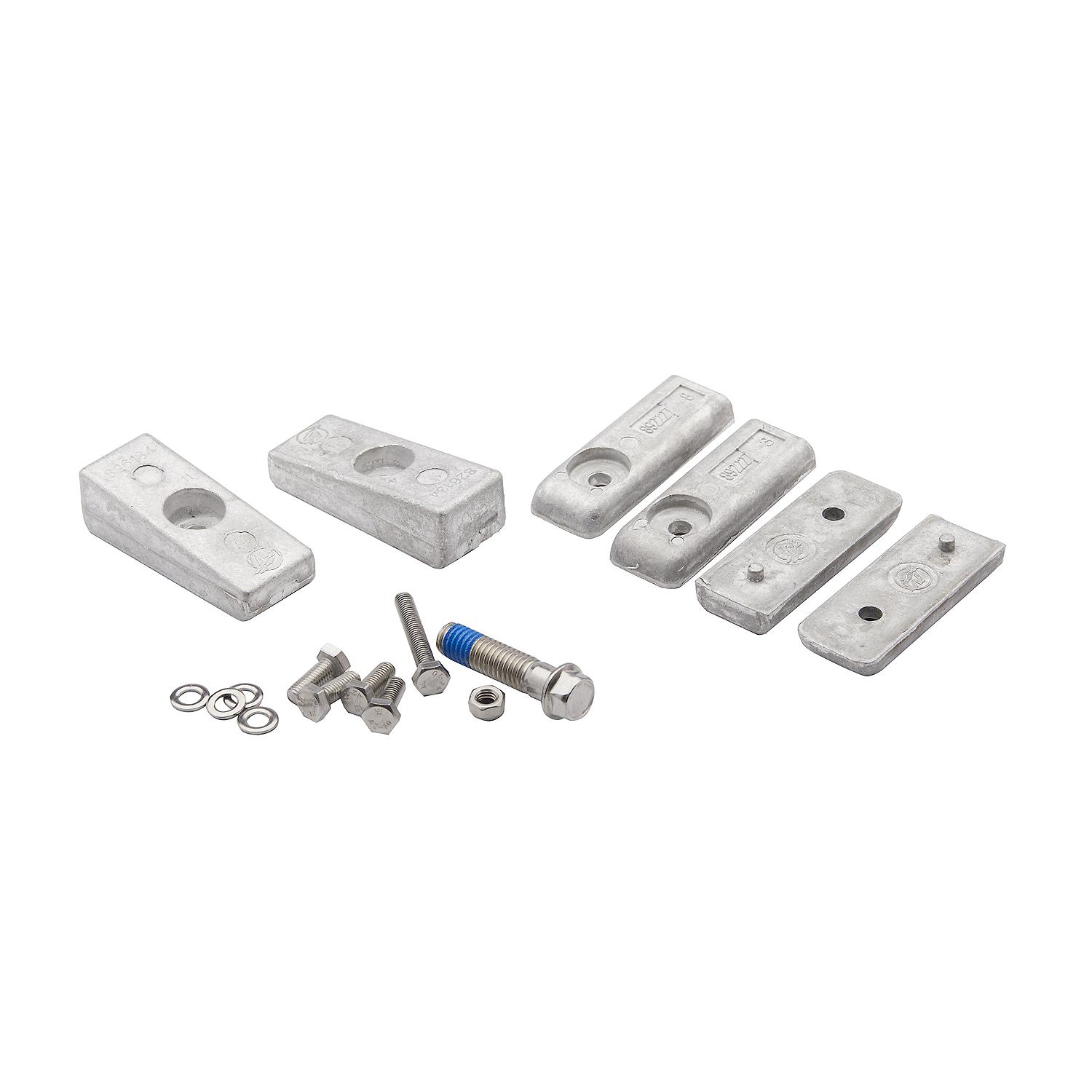 Mercury Aluminum Anode Kit 8M0126671 for Mercury L6 200-300hp Verado Outboards - Image 3