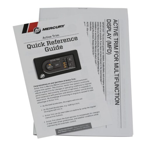 8M0129439 Active Trim Kit – Single Engine Mercury 150 4-Stroke or 150 through 250 Horsepower Optimax With VesselView