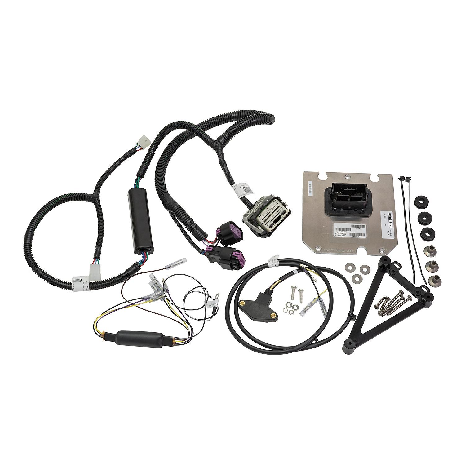 8M0129442 Active Trim Kit - Single Engine Mercury 75 Through 115 Horsepower 4-Stroke Outboard With VesselView - Image 4