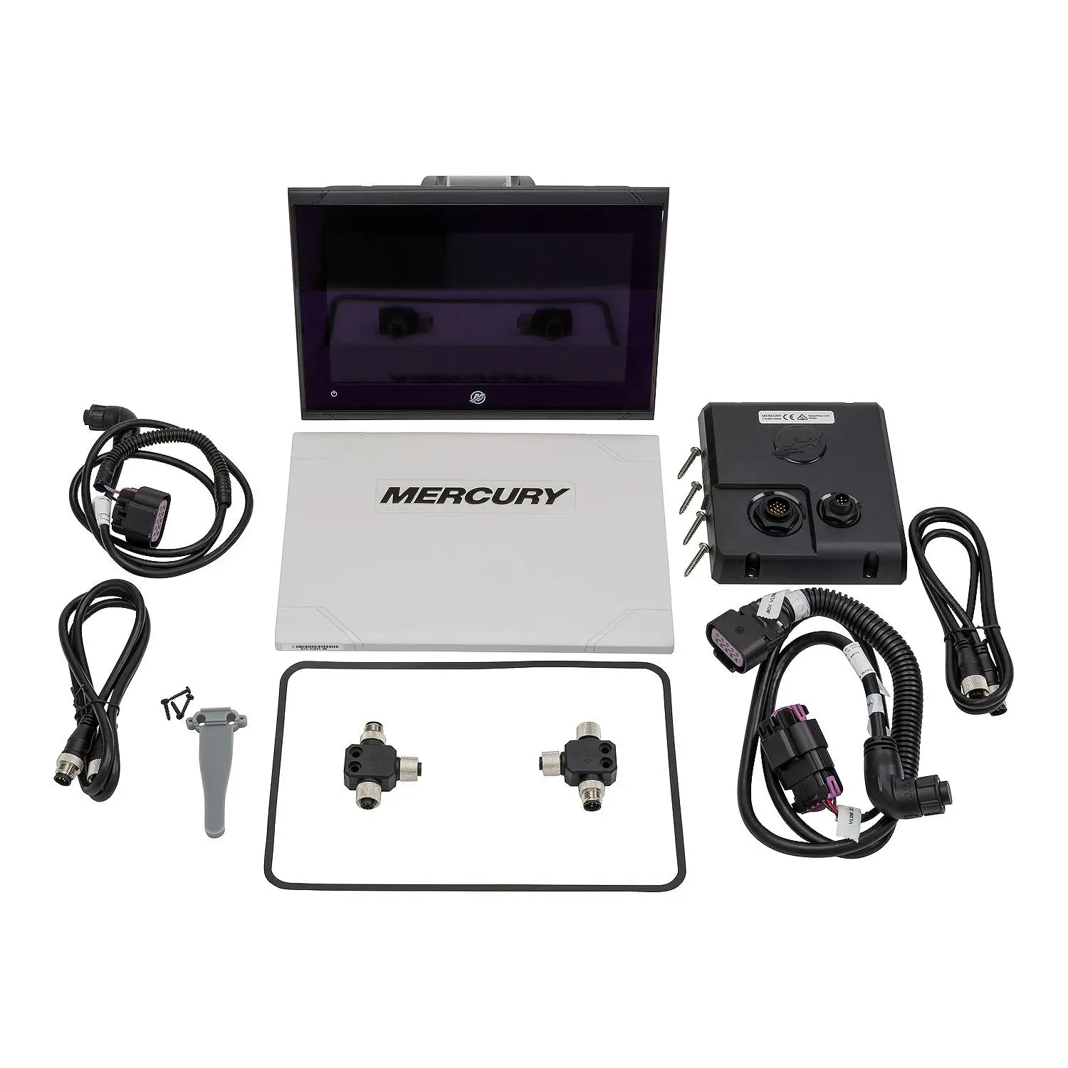 8M0129543 VesselView 903 Nine Inch Display - Single Engine Mercury Outboard or MerCruiser Engine with SmartCraft - Image 4