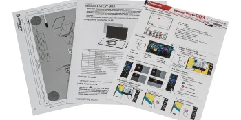 8M0129543 VesselView 903 Nine Inch Display – Single Engine Mercury Outboard or MerCruiser Engine with SmartCraft