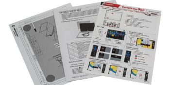 8M0129545 VesselView 903 Nine Inch Display – Multi-Engine Mercury Outboards or MerCruiser Engines with SmartCraft
