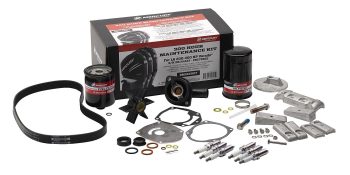 Mercury L6 200-300hp Verado EFI 300 Hour Maintenance Kit (with anodes)