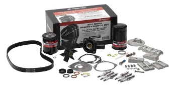 Mercury L6 200-300hp Verado EFI 300 Hour Maintenance Kit (with anodes)