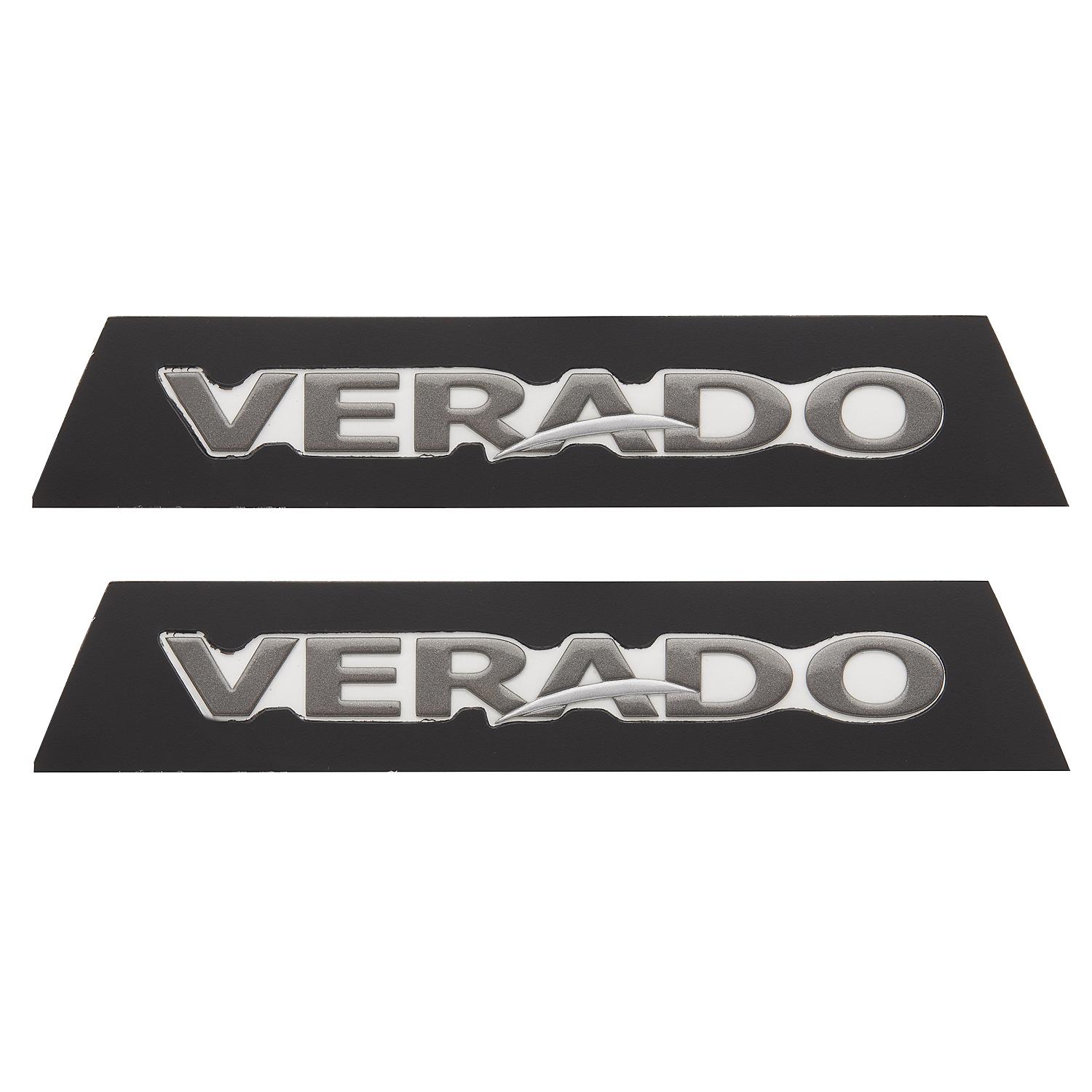 Mercury Charcoal Verado Decals – Set of 2 8M0142204 for V8 Verado Outboards