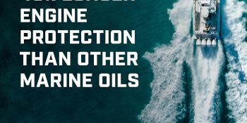 Mercury 8M0142141 SAE 10W-30 Synthetic Blend 4-Stroke Marine Engine Oil – 1 Quart Bottle