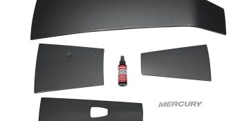 Mercury Graphite Gray Accent Panel Kit 8M0142208 for 4.6L V8 200-300hp FourStroke Outboards