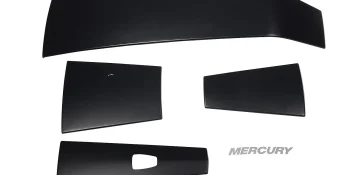 Mercury Pro Black Accent Panel Kit 8M0142209 for 4.6L V8 200-300hp FourStroke Outboards